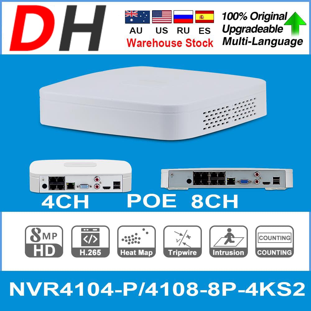 NVR 8CH POE 4108 MS-4KS2